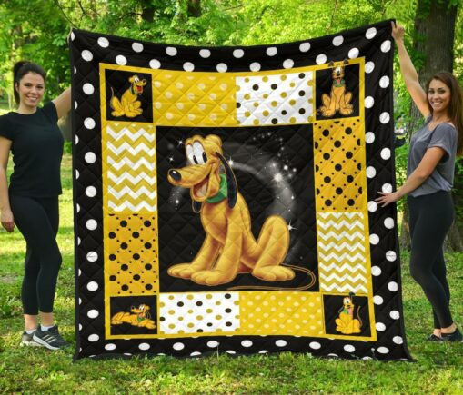 Pluto Fleece Blanket Quilt Blanket Cute Cartoon Fan
