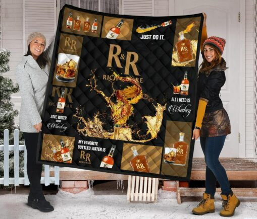 Rick And Rare Fleece Blanket Quilt Blanket All I Nee key Funny Gift