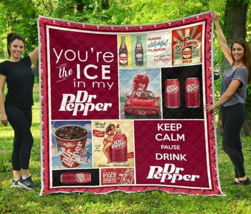 Dr Peeper Fleece Blanket Quilt Blanket Funny Gift Foft Drink Lover