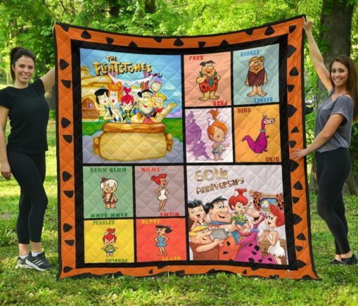 Fltone 60th Anniary Fleece Blanket Quilt Blanket Cartoon Fan Gift