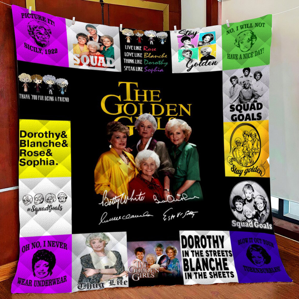 The Golden G Blanket Th1806 Queen-180X200Fleece Blanket Quilt Blanket