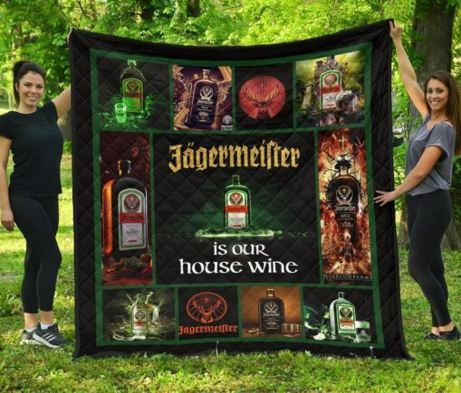 Jagerte Our Wine Fleece Blanket Quilt Blanket Funny