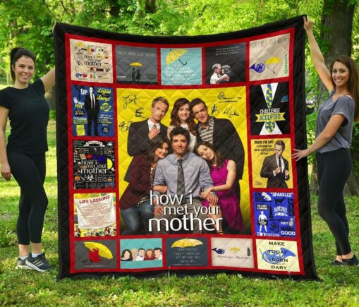 How I Met Your Mother Fleece Blanket Quilt Blanket how Fan Gift