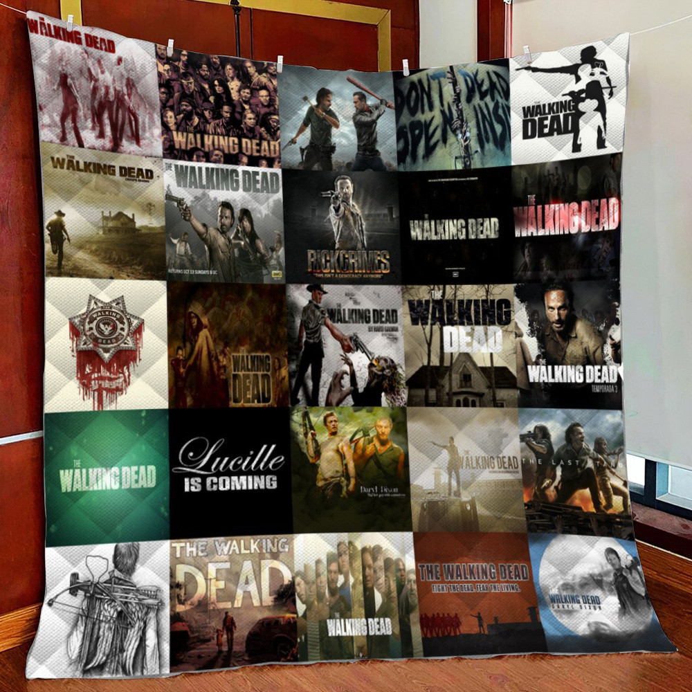 The Walking Dead Fleece Blanket Quilt Blanket