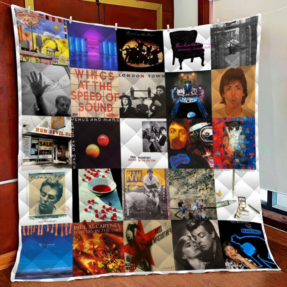 Paul Mccartney Fleece Blanket Quilt Blanket