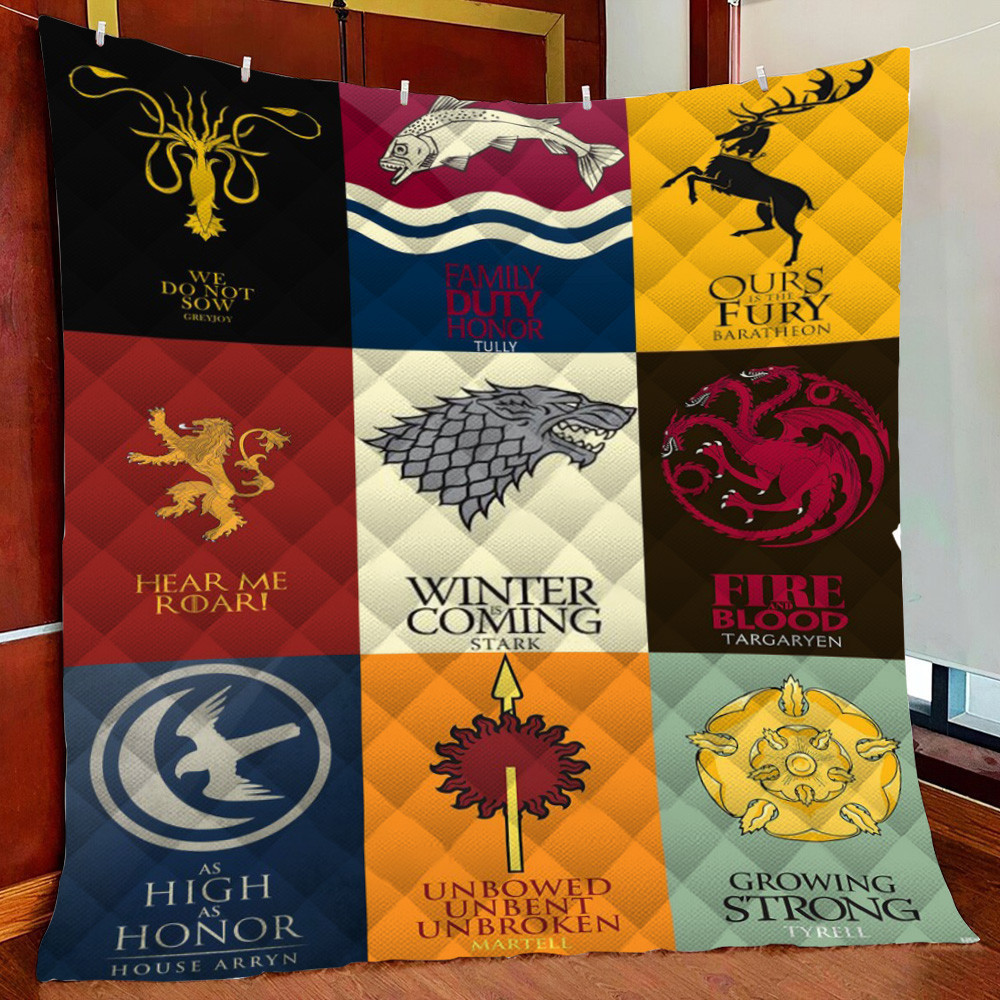 Game Of Thr es Fleece Blanket Quilt Blanket