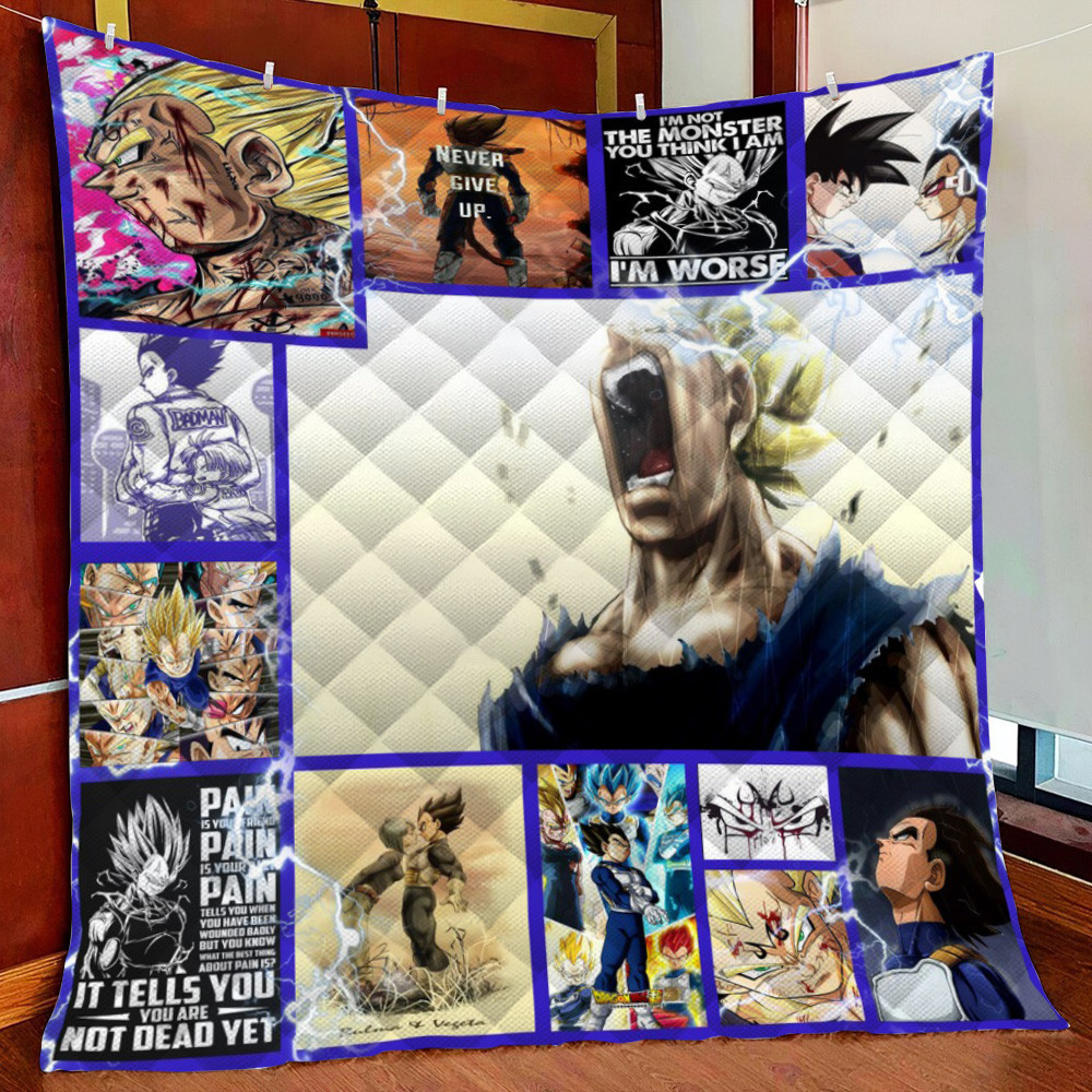 Dragon Ball Veg Sacrifice Fleece Blanket Quilt Blanket