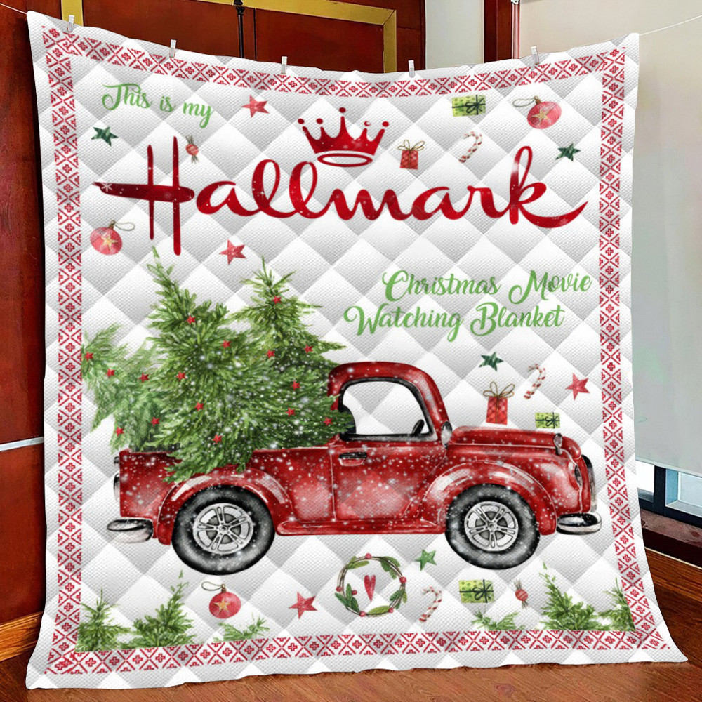 Hallmark C Movie Watching Blanket Fleece Blanket Quilt Blanket