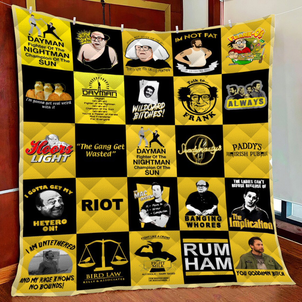 It Al Sunny In Philadelphia Fleece Blanket Quilt Blanket
