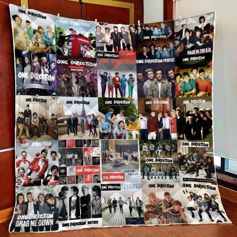 One Direction Al Fleece Blanket Quilt Blanket