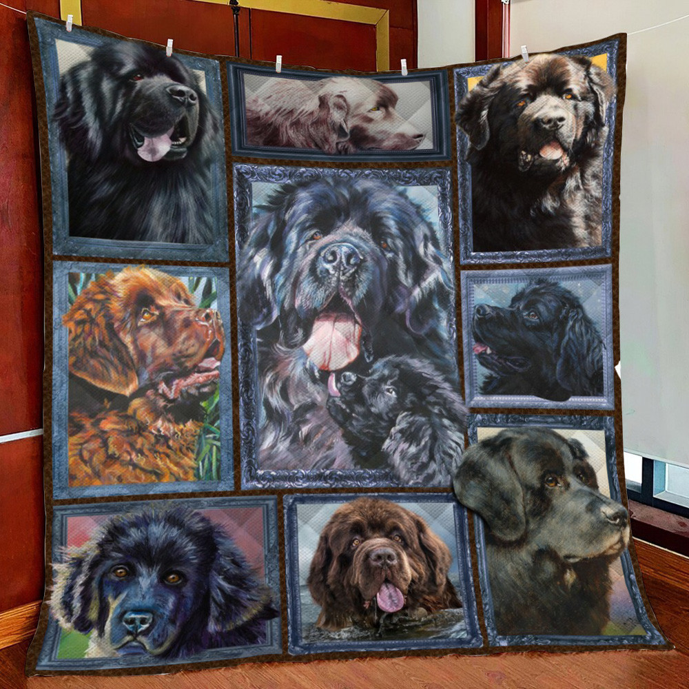 Newfoundland Fleece Blanket Quilt Blanket