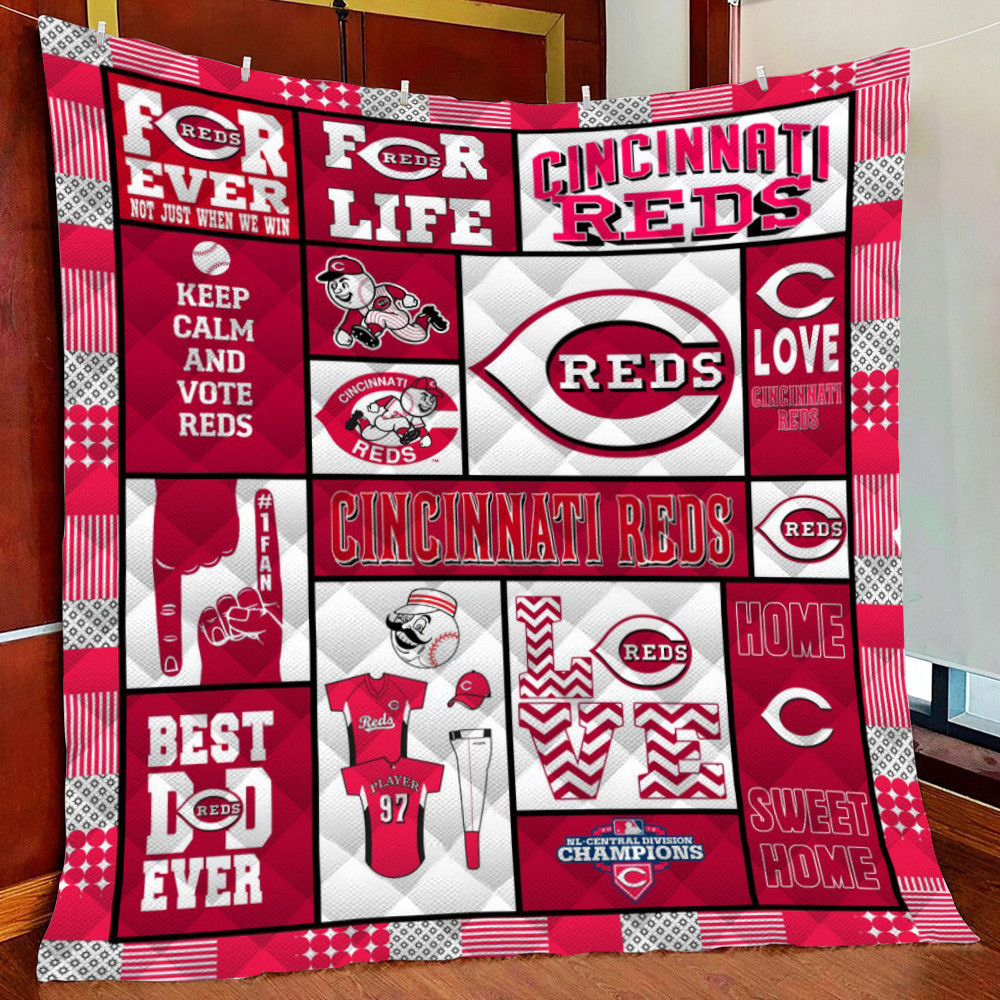 Cincinnati Fleece Blanket Quilt Blanket