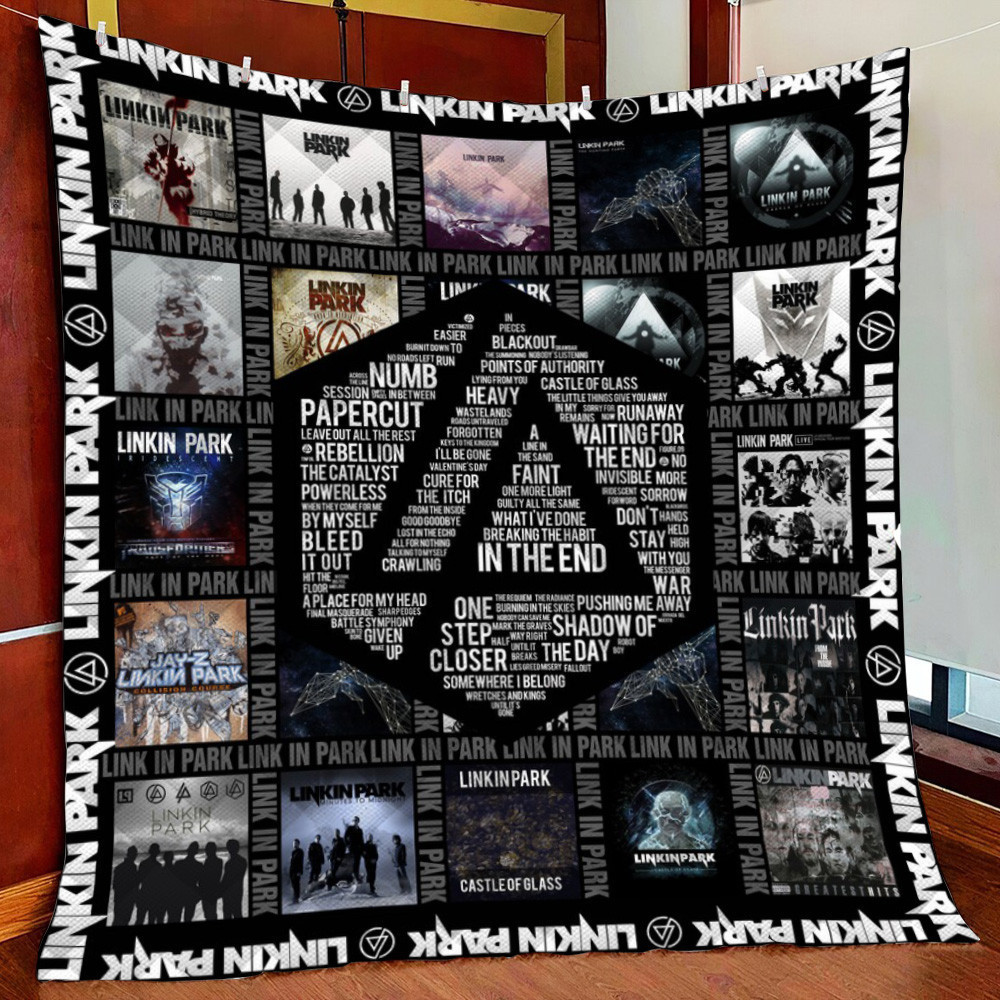 Linkin Park Fleece Blanket Quilt Blanket