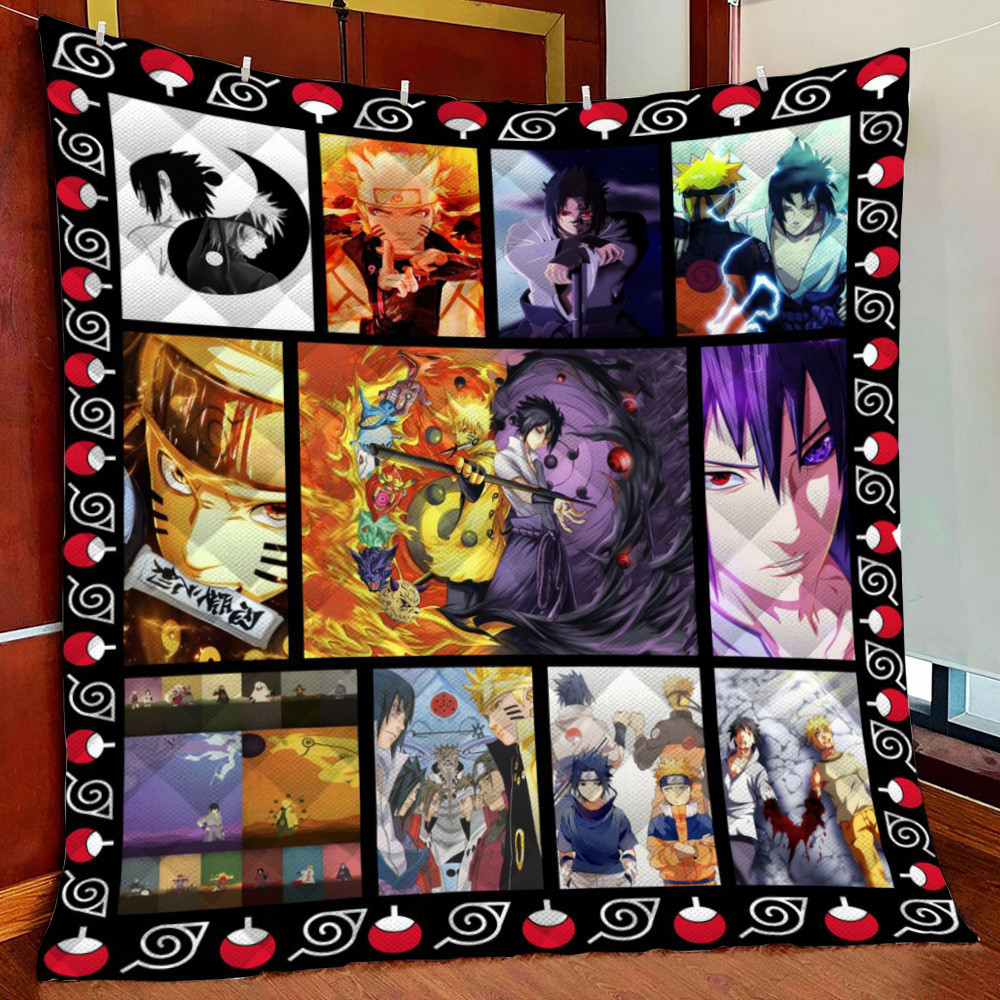 Naruto Fleece Blanket Quilt Blanket