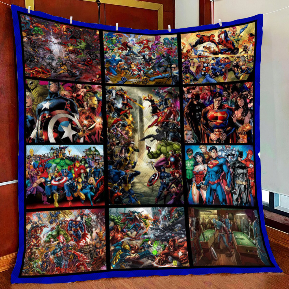 Marvel uperhero Fleece Blanket Quilt Blanket