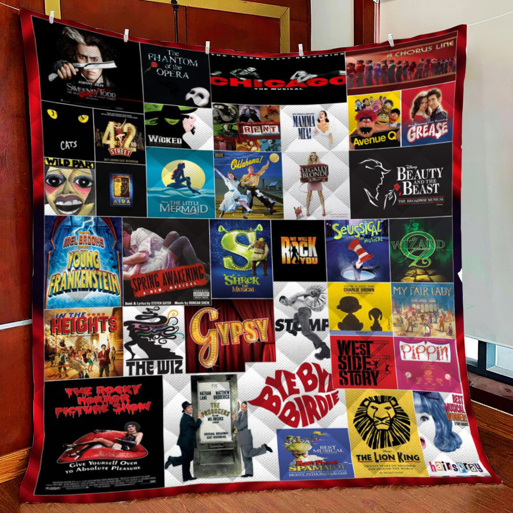 Cos Of A Theatre Lover Broad Fleece Blanket Quilt Blanket