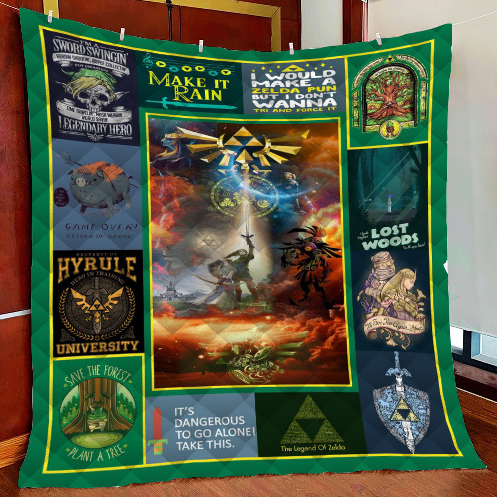 Legend Of Zelda Fleece Blanket Quilt Blanket