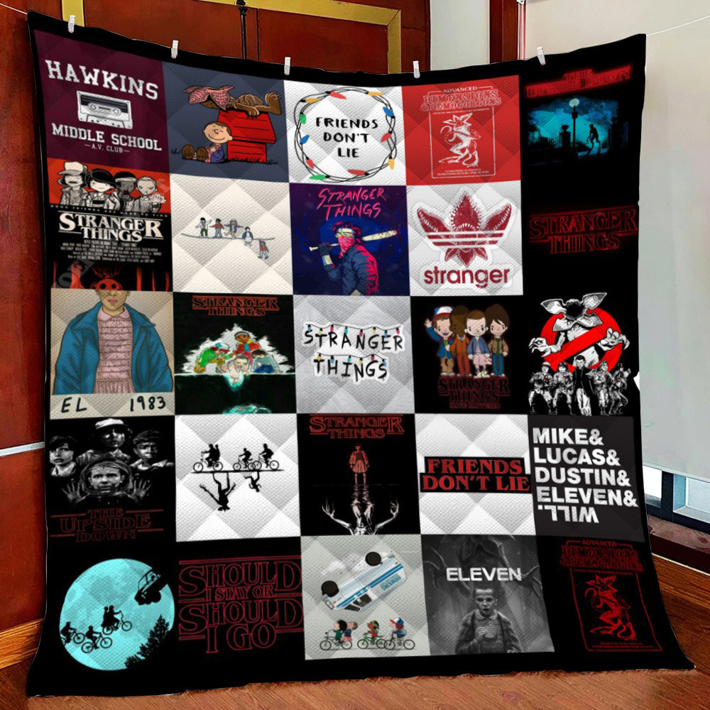 Stranger Th Fleece Blanket Quilt Blanket