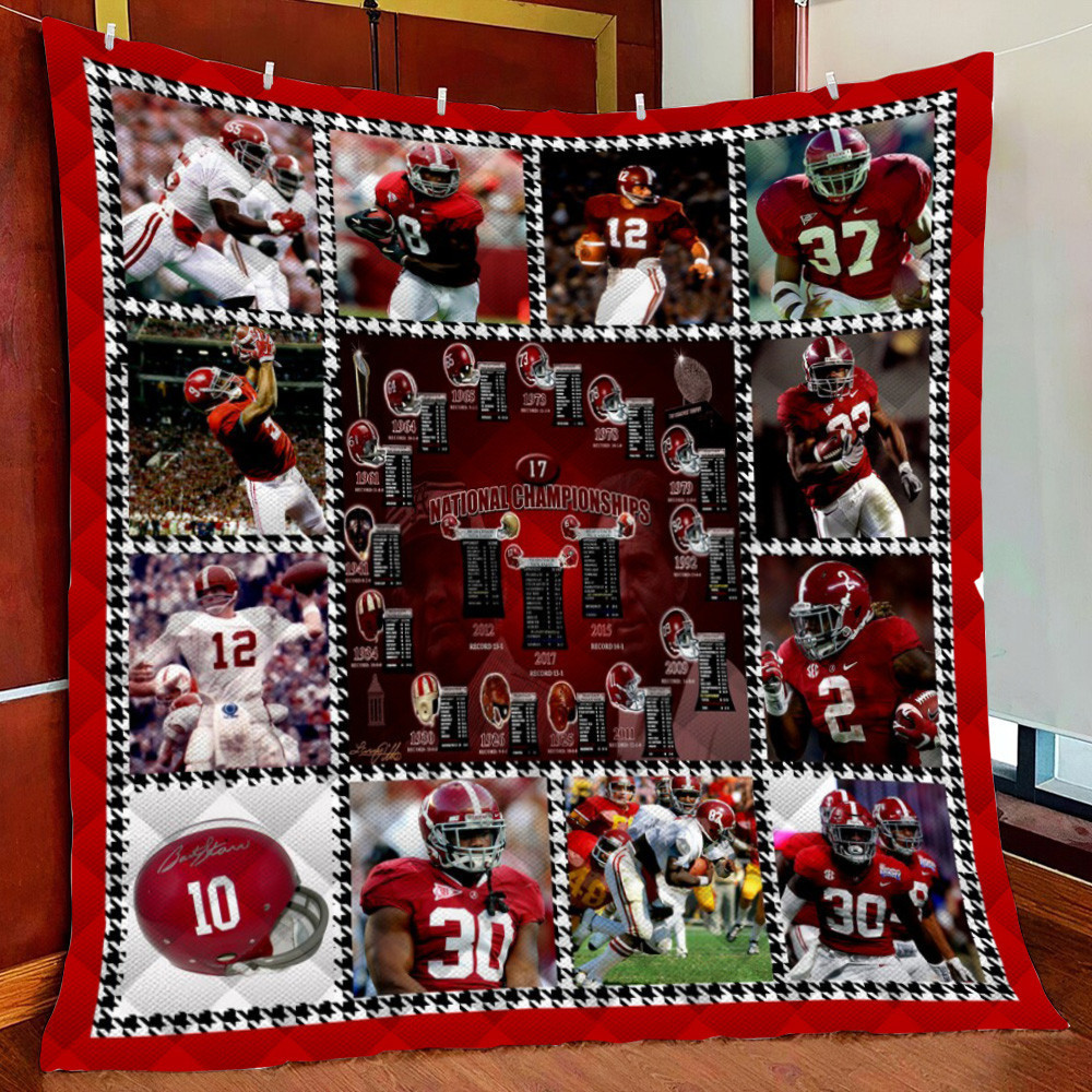 Alabama Leg Fleece Blanket Quilt Blanket