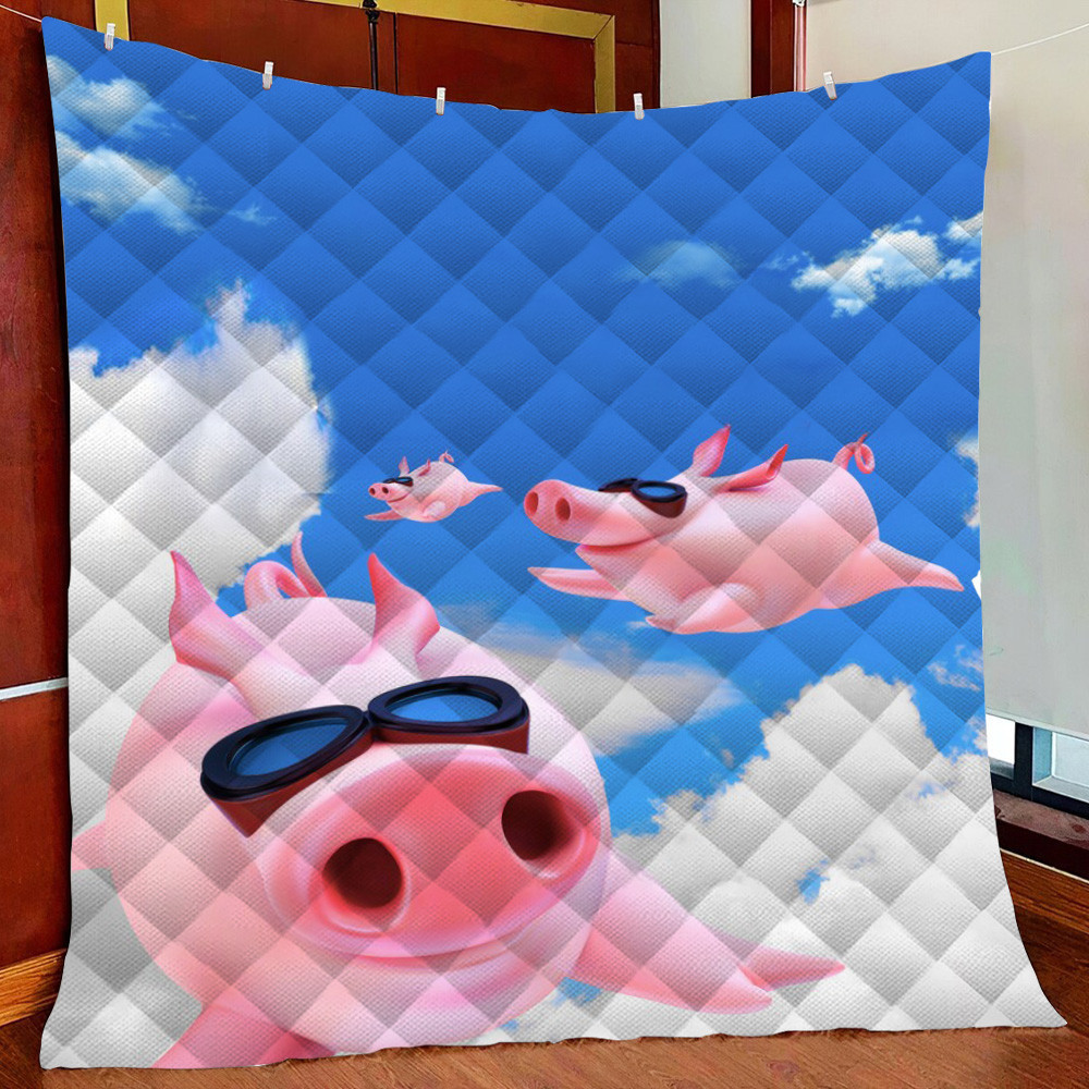 Cute Flyfleece Blanket Quilt Blanket