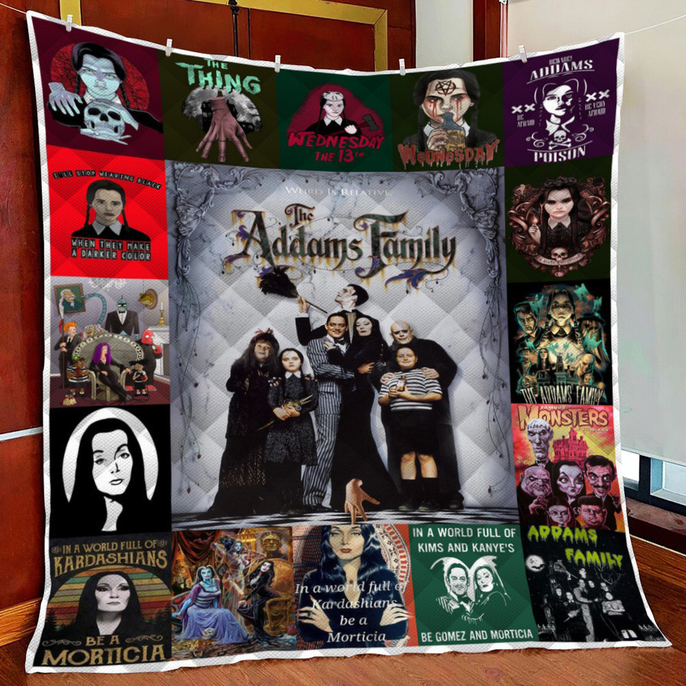 Ad Family Fleece Blanket Quilt Blanket