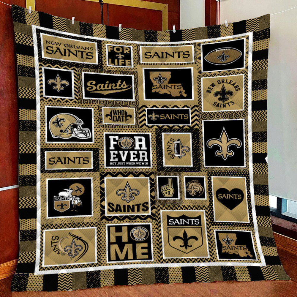 New Orl Sa Fleece Blanket Quilt Blanket