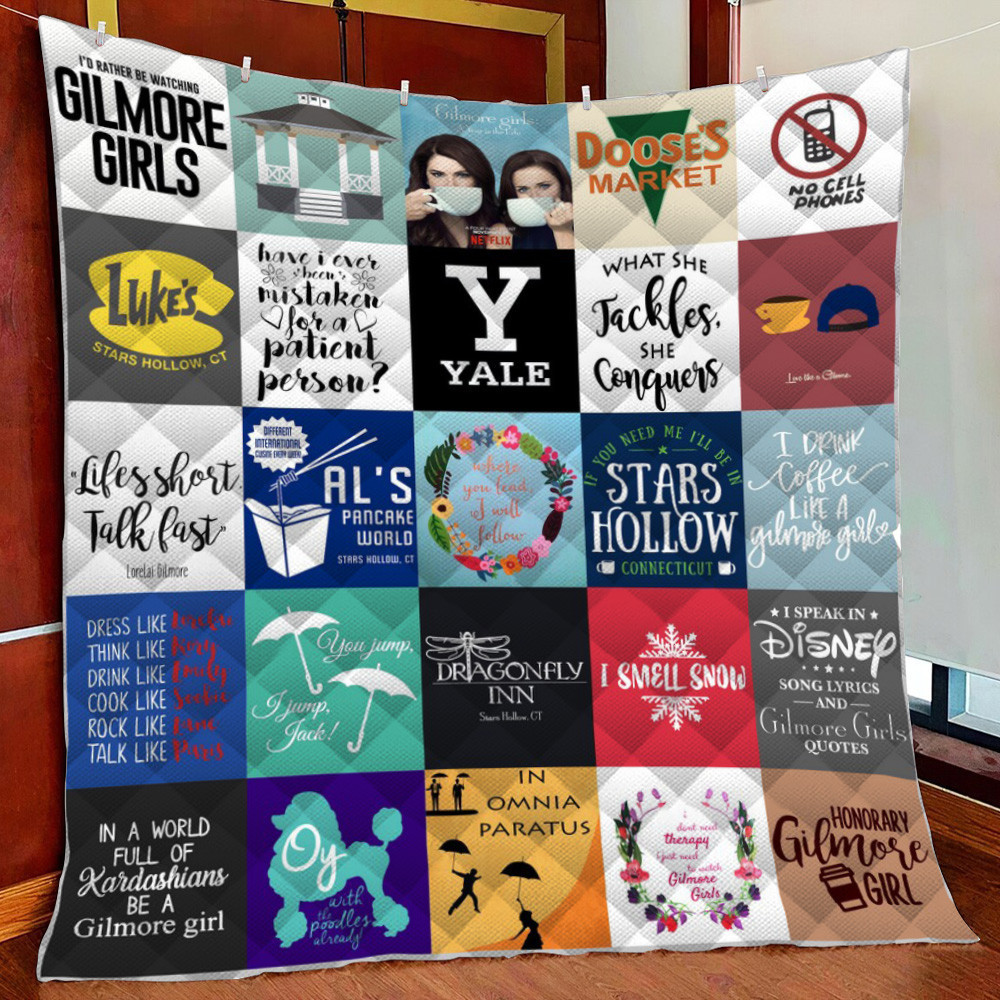 Gilmore Girltom Fleece Blanket Quilt Blanket