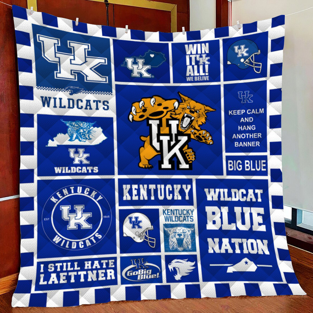 Kentucky Wild Fleece Blanket Quilt Blanket