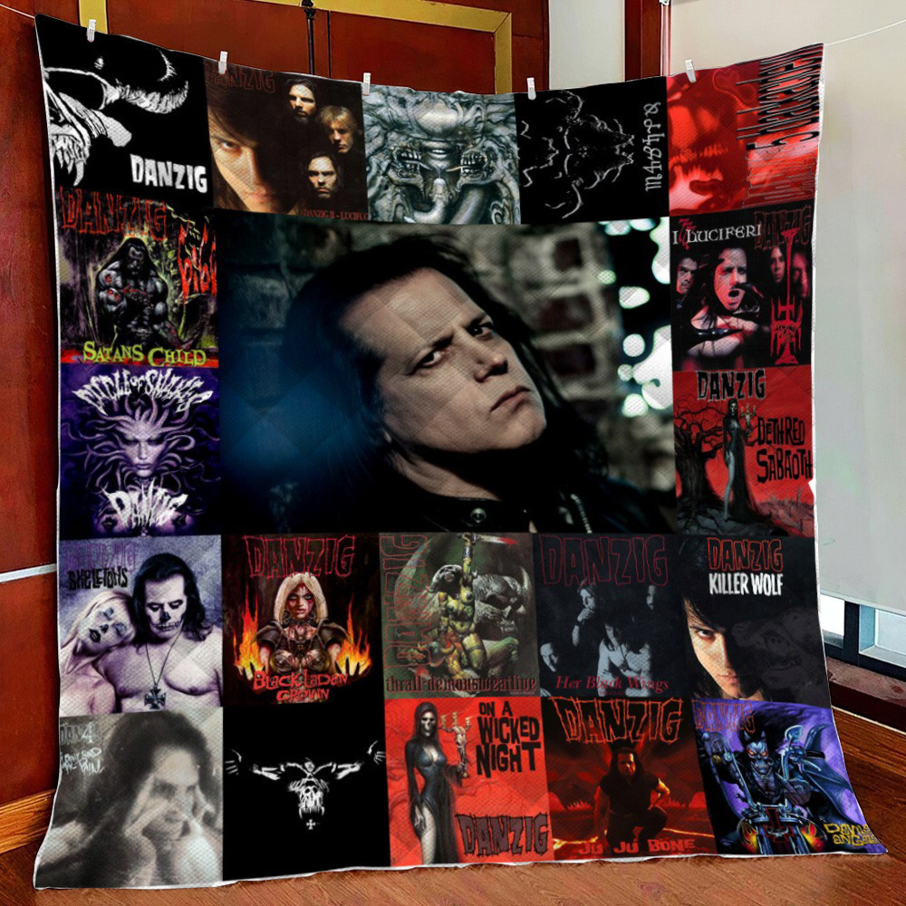 Danzig 2 Fleece Blanket Quilt Blanket