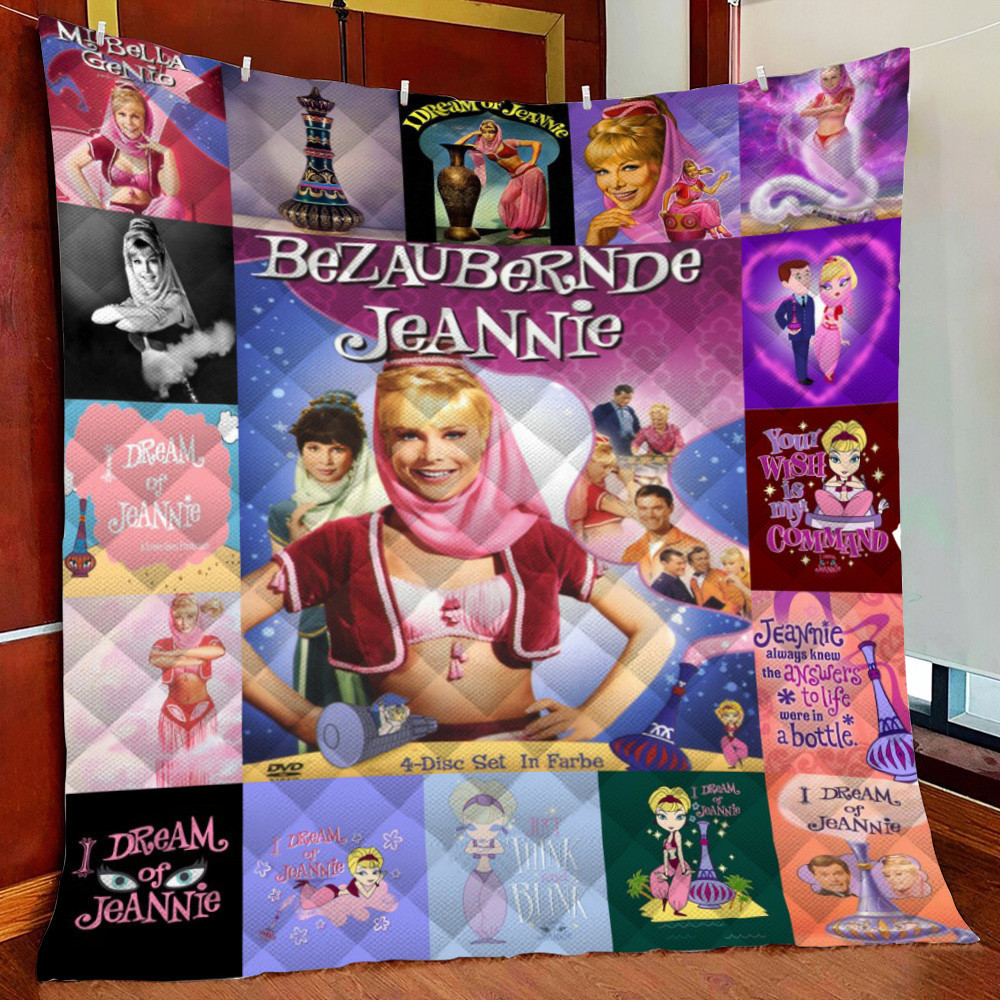 I Dream Of Jeannie Fleece Blanket Quilt Blanket