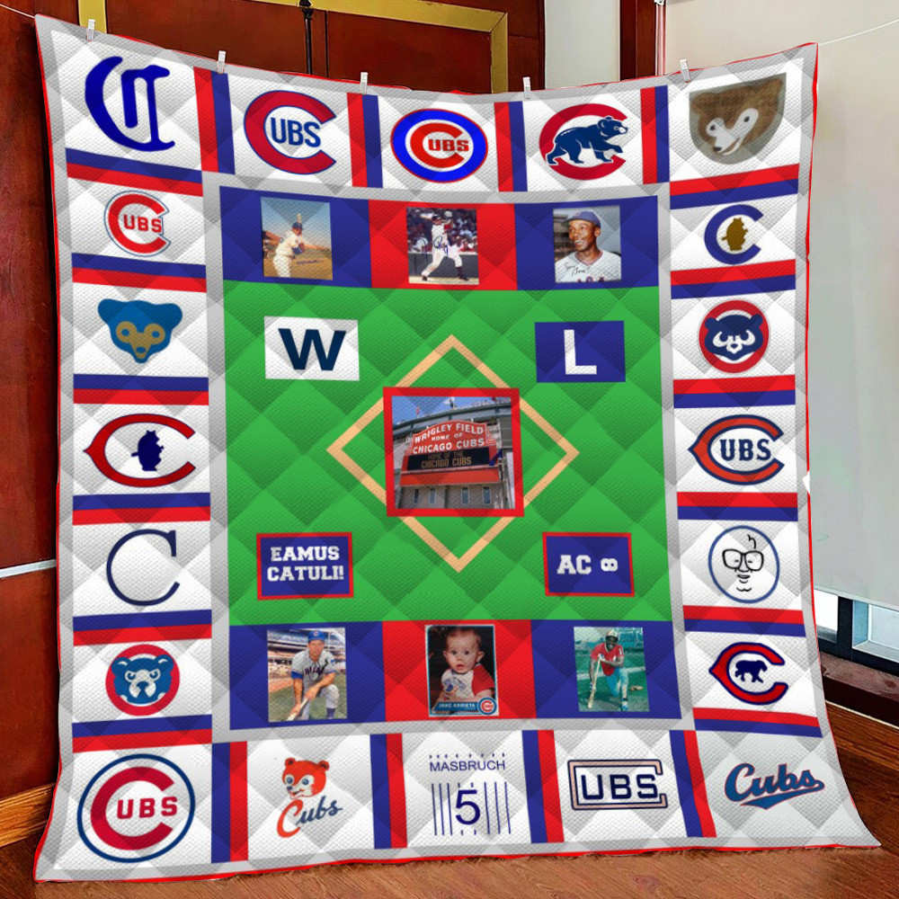Chicago Fleece Blanket Quilt Blanket