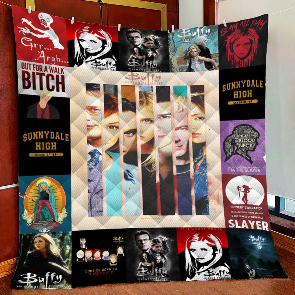 Buffy The Vampilayer Fleece Blanket Quilt Blanket For Bed
