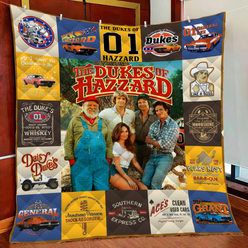 Dd ?C The D Of Hazzard Fleece Blanket Quilt Blanket For Bed
