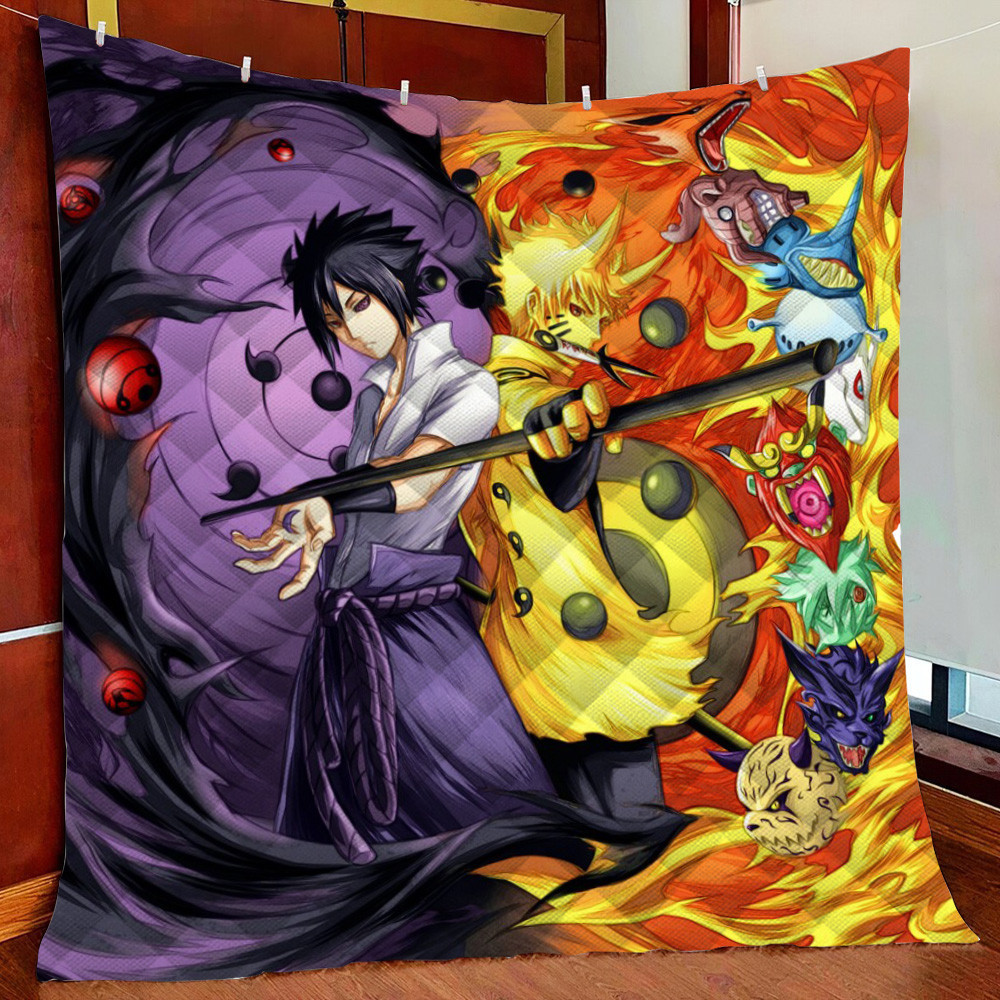 Naruto Teuper Fleece Blanket Quilt Blanket
