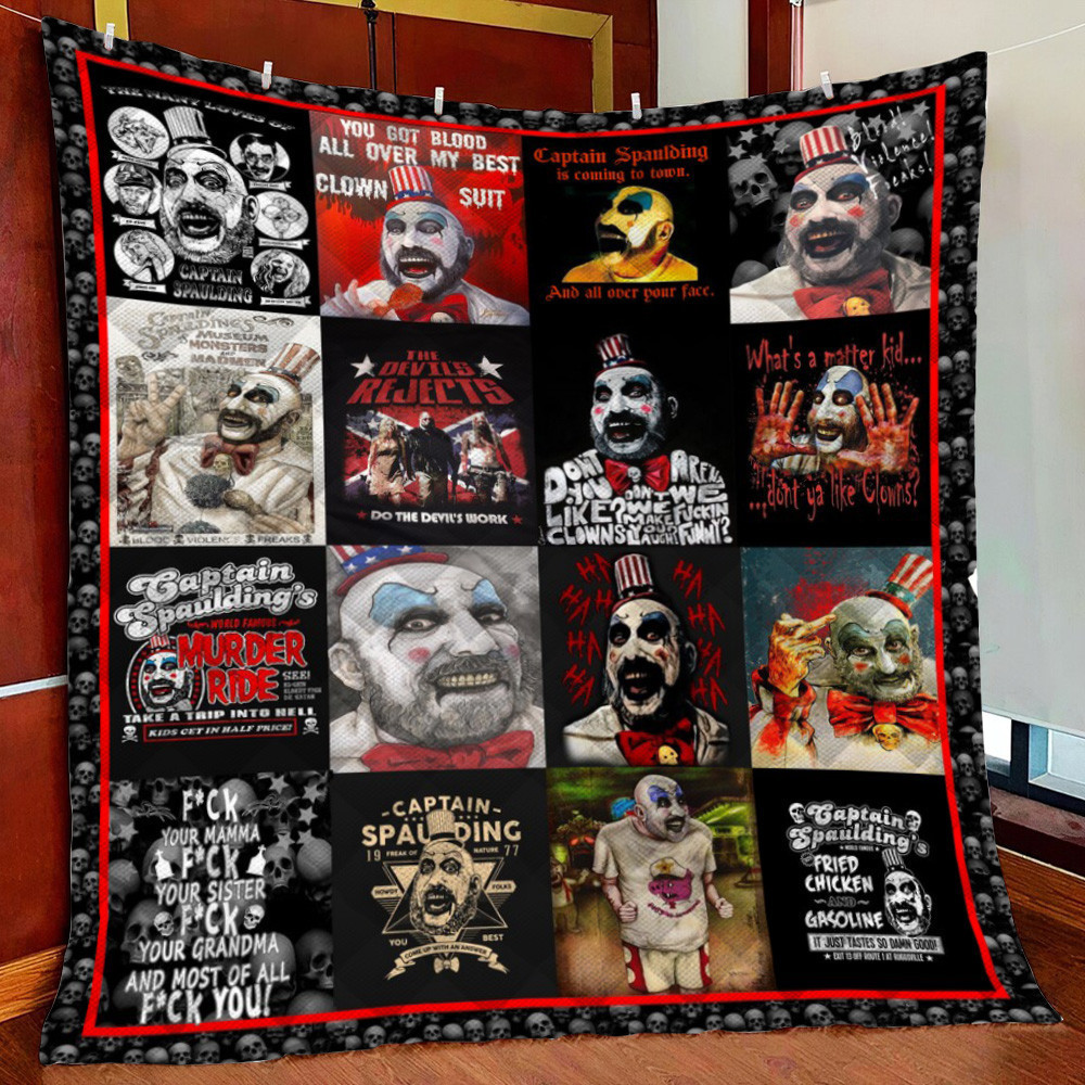 Captapaulding Fleece Blanket Quilt Blanket