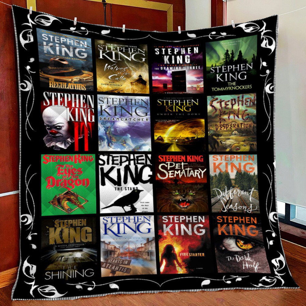 Stephen King Fleece Blanket Quilt Blanket