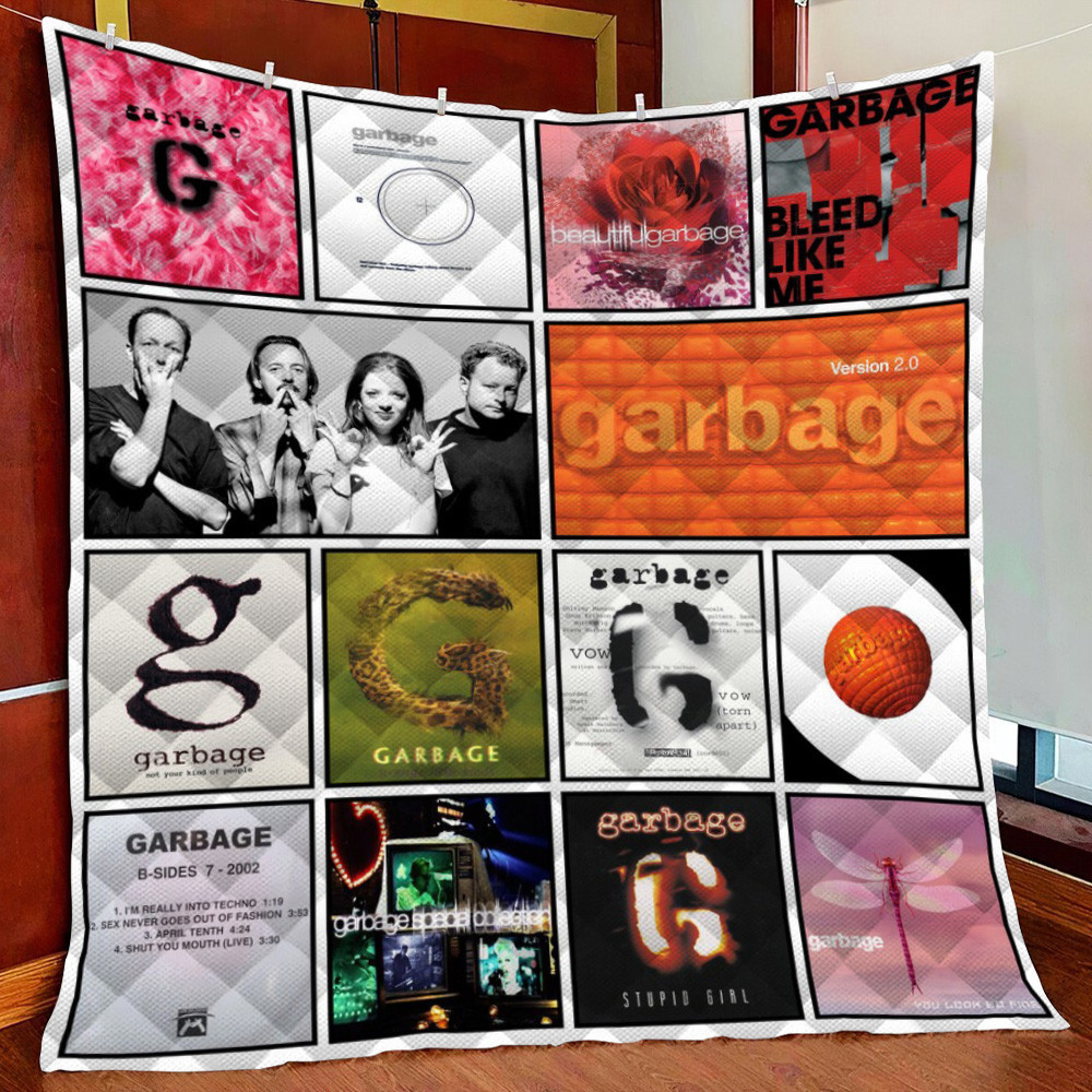 Garbage Fleece Blanket Quilt Blanket