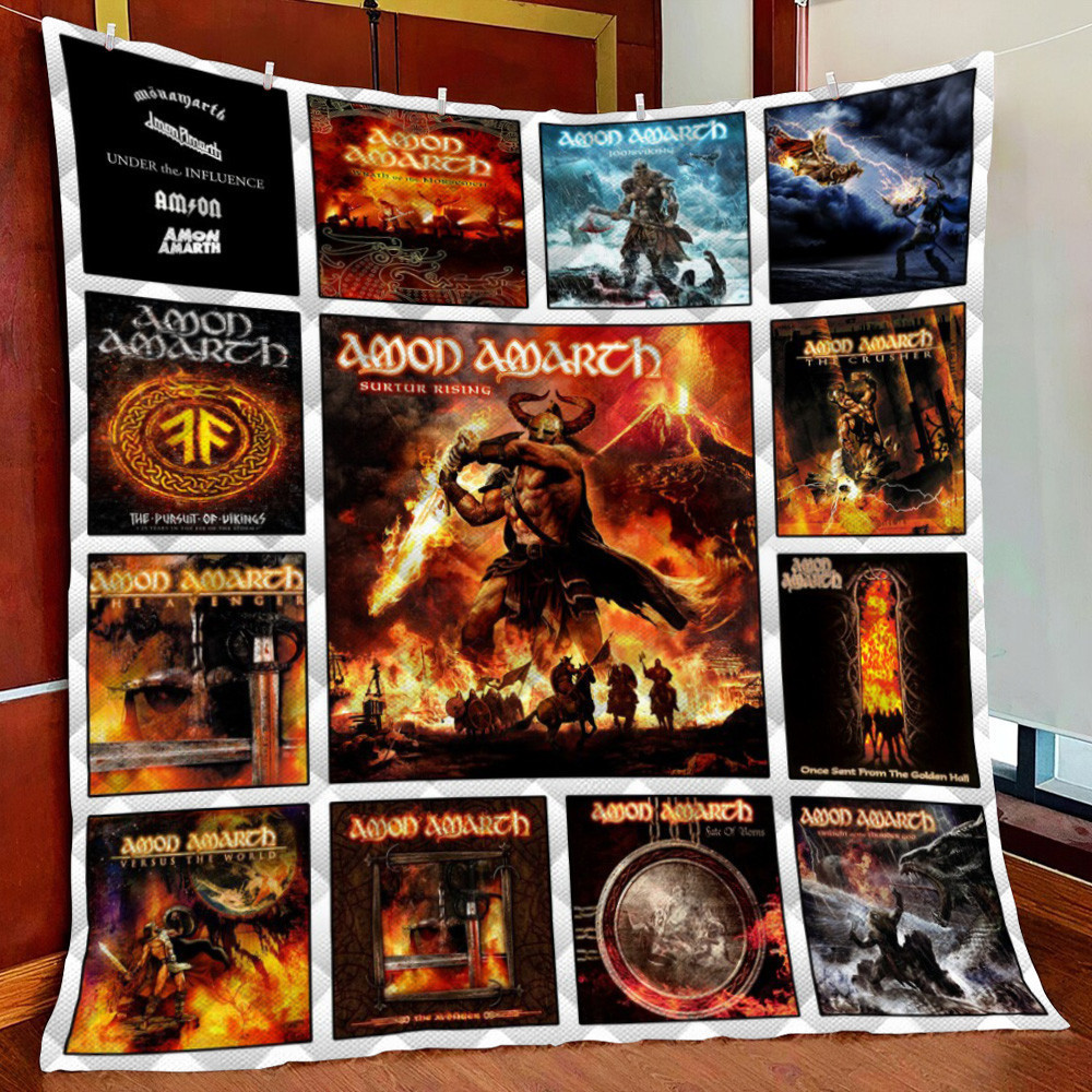 Amon Amarth Al Fleece Blanket Quilt Blanket