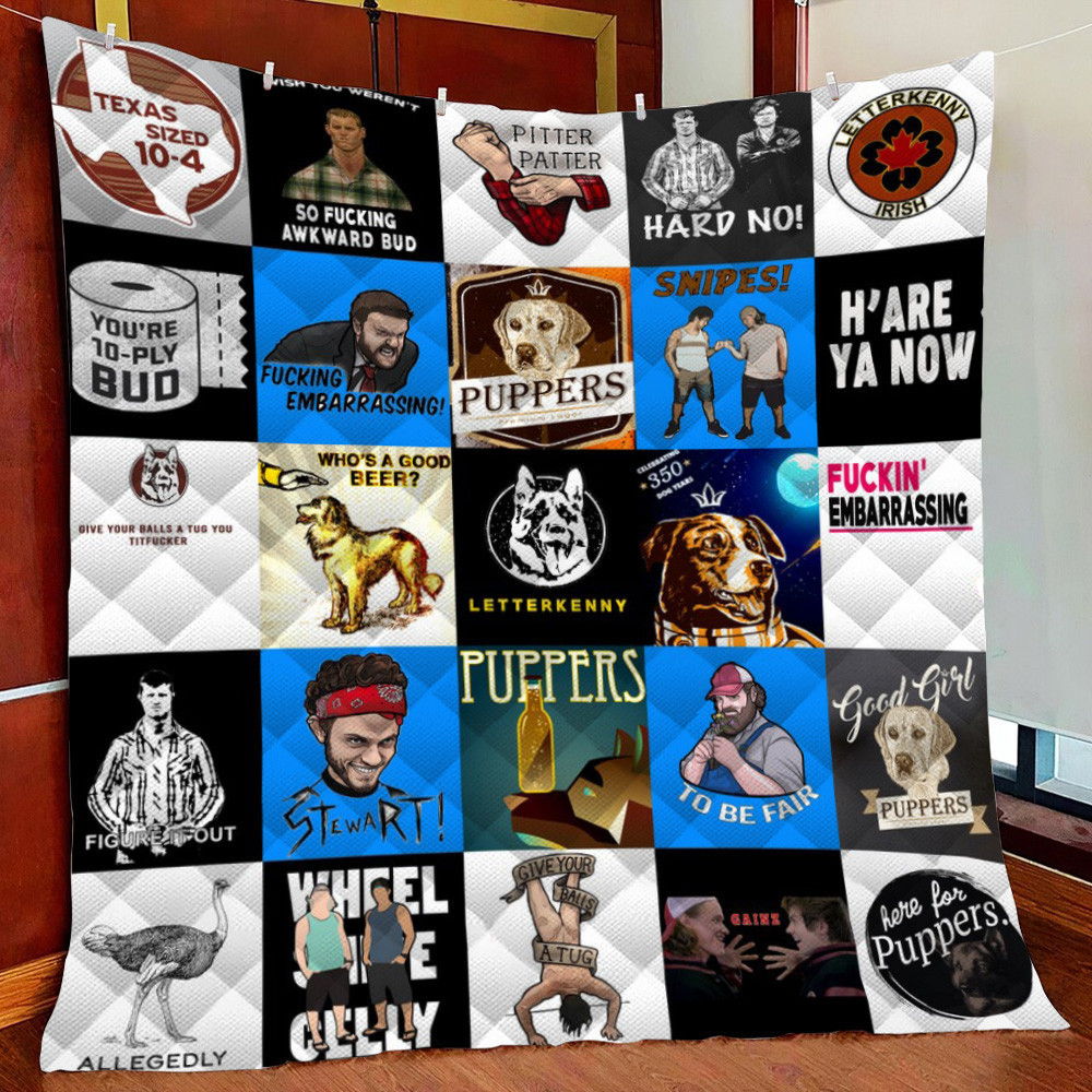 Dd ???? Letterkenny Fleece Blanket Quilt Blanket