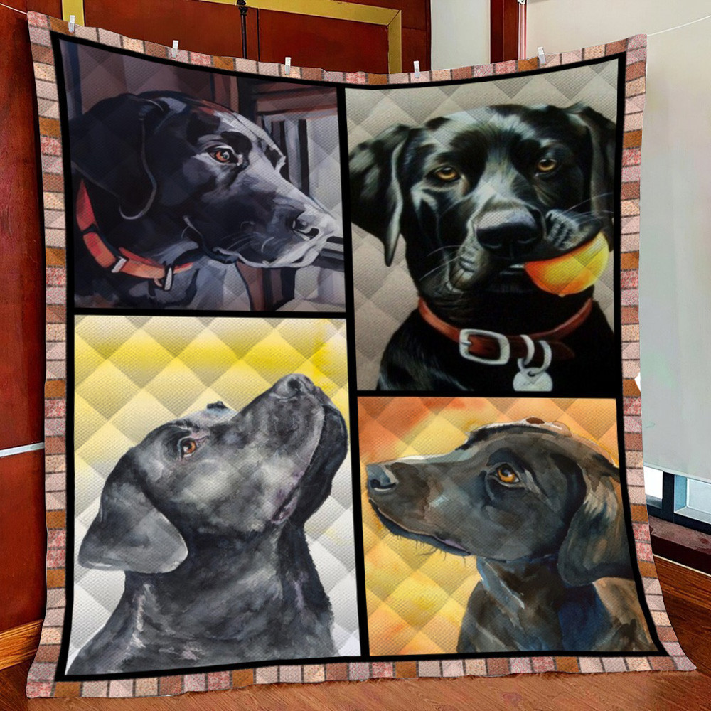 Labrador Retriever Dog Blanket Fleece Blanket