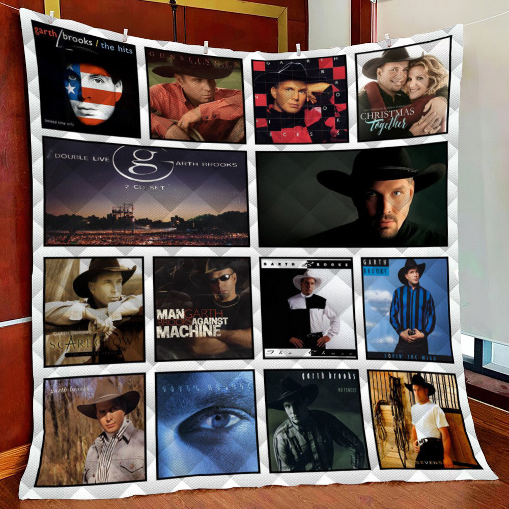 Garth Br Al Fleece Blanket Quilt Blanket
