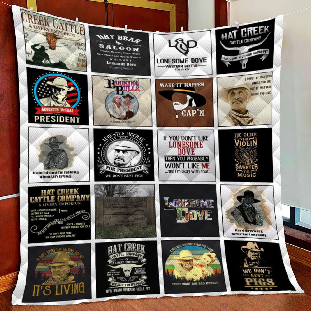 Lome Dove Fleece Blanket Quilt Blanket