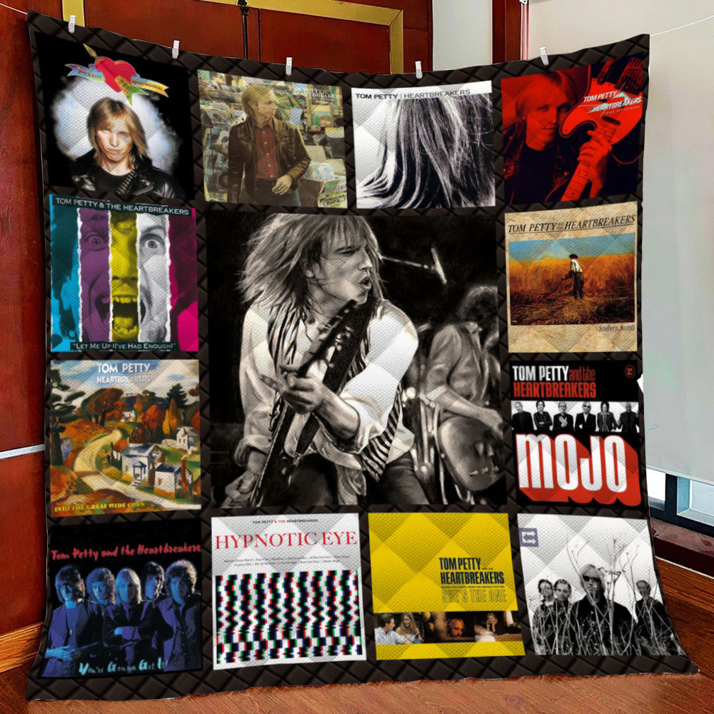 Tom Petty Fleece Blanket Quilt Blanket