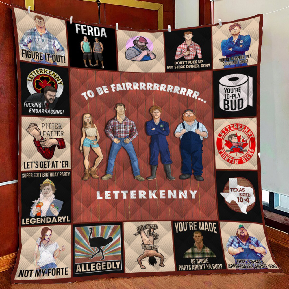 Dd ?C Letterkenny Fleece Blanket Quilt Blanket