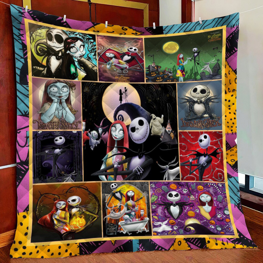 Nightmare Before C Fleece Blanket Quilt Blanket For Bed