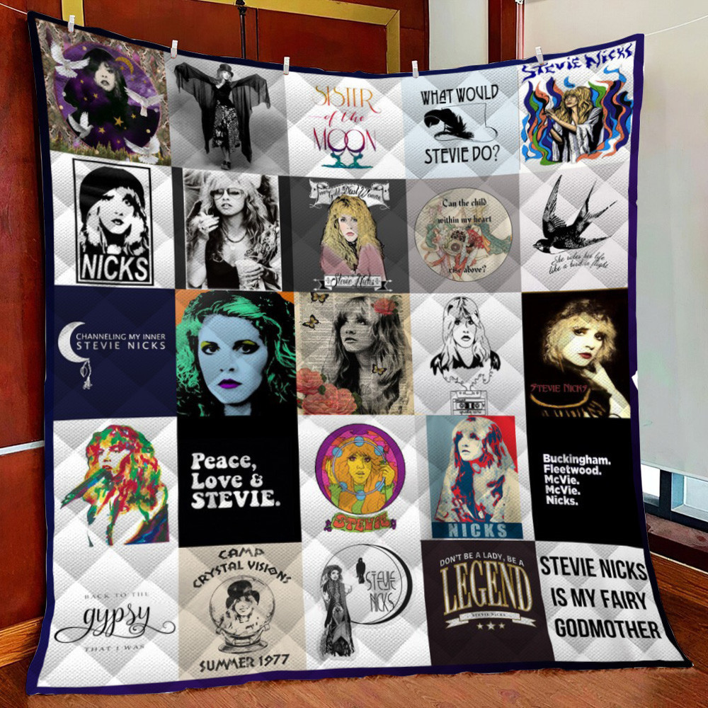 Stevie N Fleece Blanket Quilt Blanket