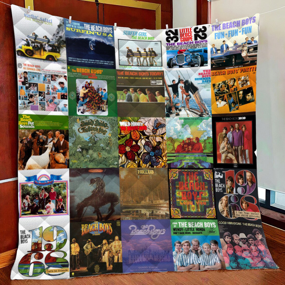 The Beach Fleece Blanket Quilt Blanket
