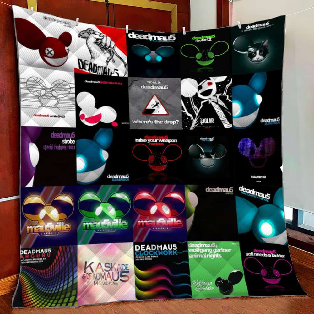 Deadmau5 Fleece Blanket Quilt Blanket