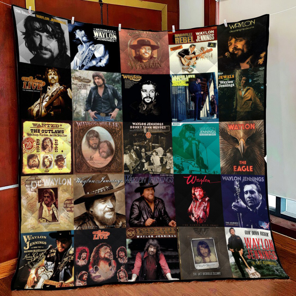 Waylon Jenn Fleece Blanket Quilt Blanket