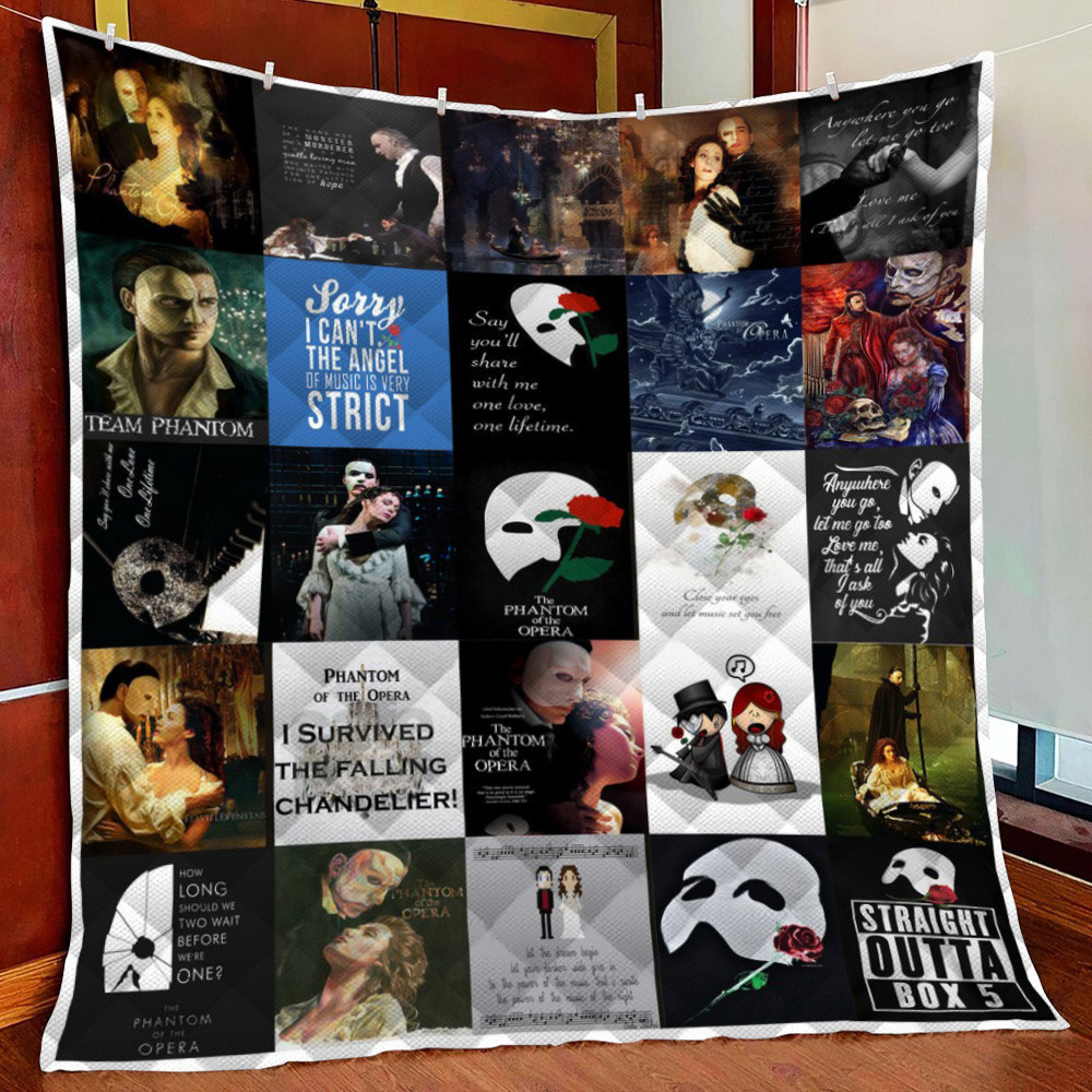 Phantom Of The Opera Fleece Blanket Quilt Blanket